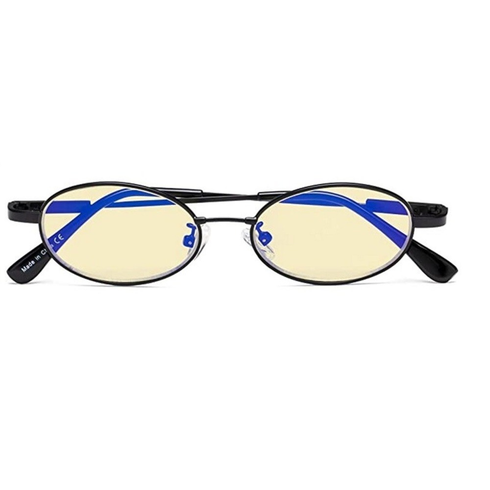 CessBlue Kids Small Round Blue Light Blocking Glasses UV Glare 84317
